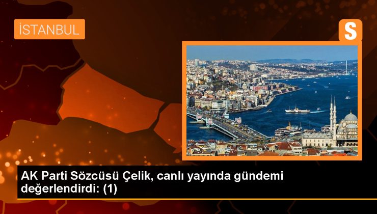 AK Parti Sözcüsü Çelik, canlı yayında gündemi değerlendirdi: (1)