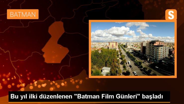 Batman Belediyesi tarafından düzenlenen Batman Film Günleri başladı