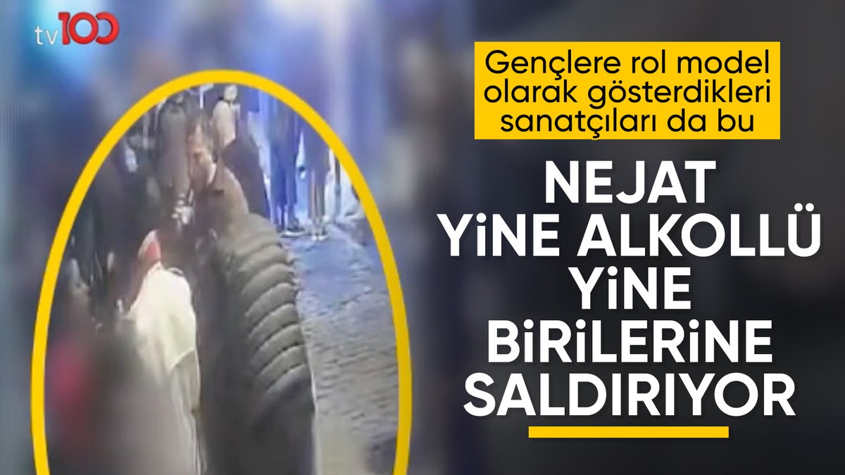 Nejat İşler alkol alıp garson tokatladı